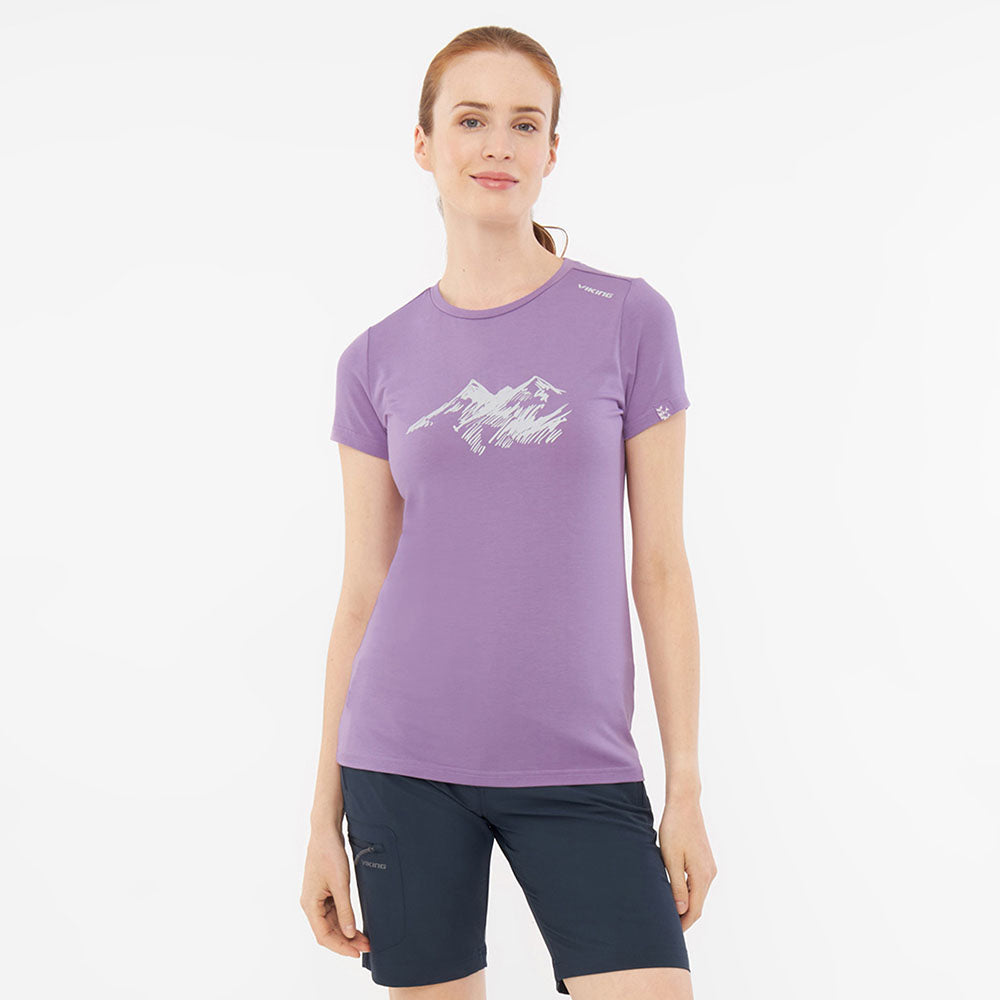 Viking Lenta Bamboo Light Tricou Outdoor Femei