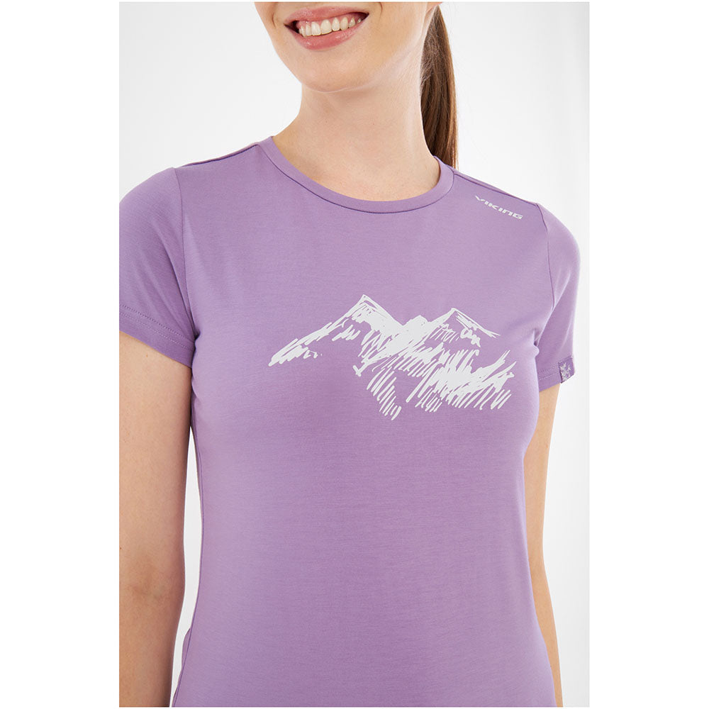 Viking Lenta Bamboo Light Tricou Outdoor Femei