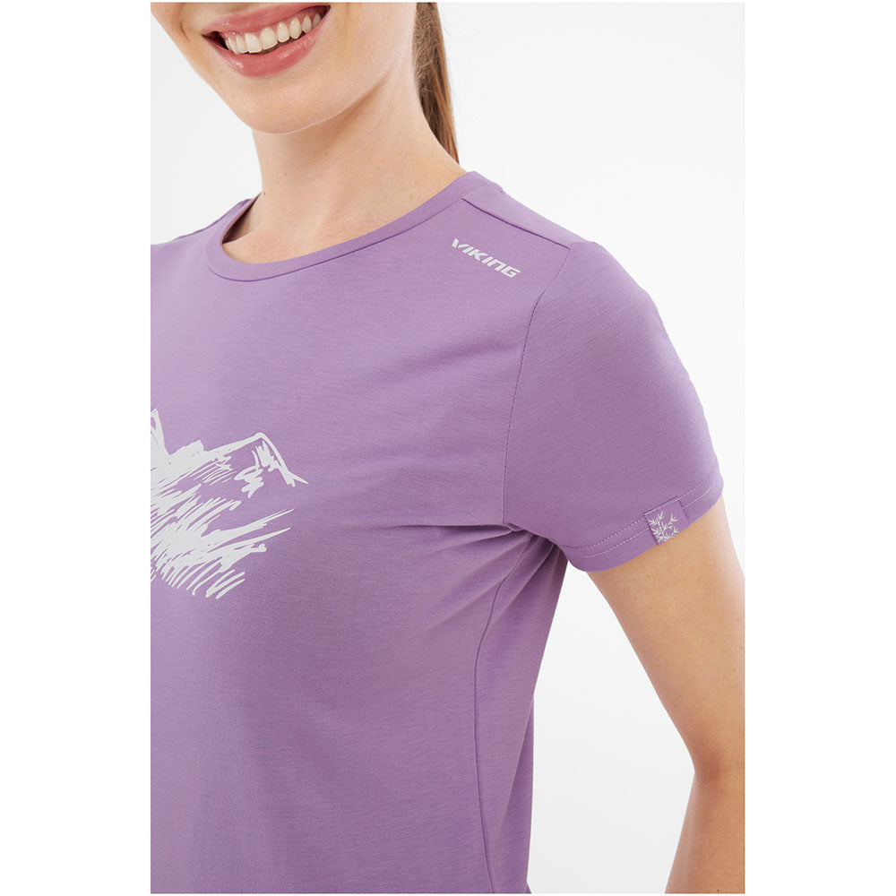 Viking Lenta Bamboo Light Tricou Outdoor Femei