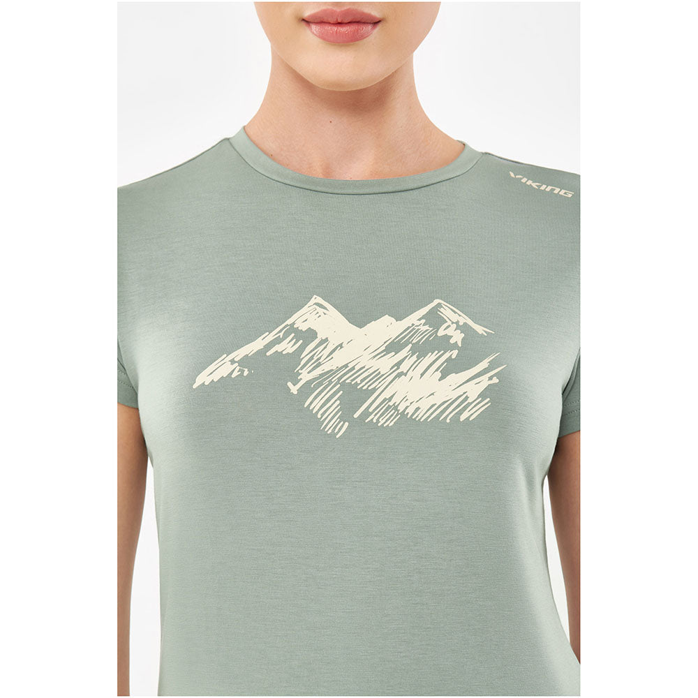 Viking Lenta Bamboo Light Tricou Outdoor Femei