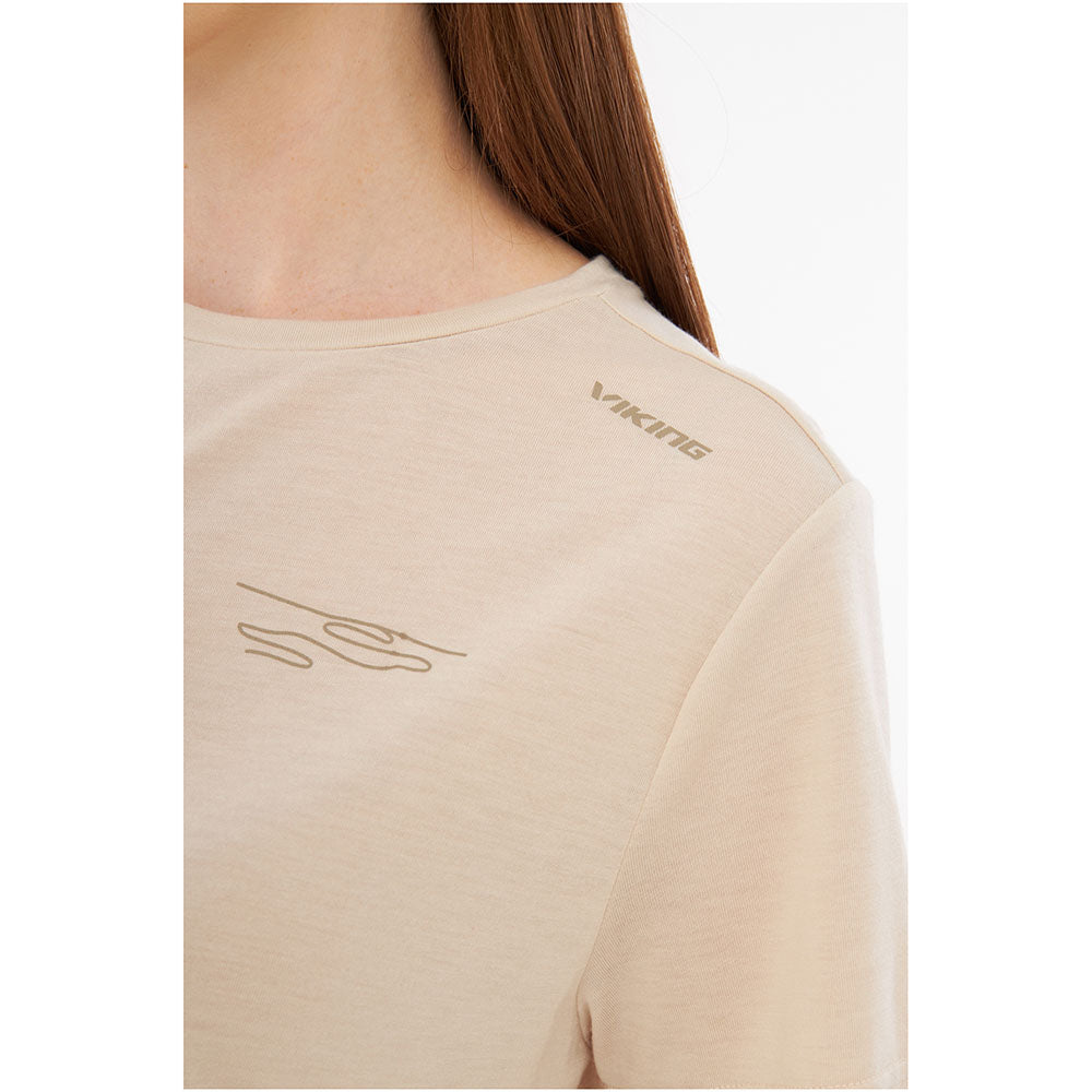 Viking Morain Bamboo Tricou Outdoor Femei