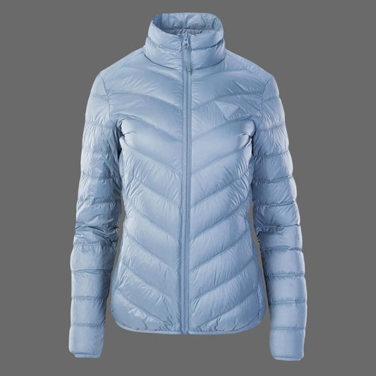 Jachetă femei IGUANA Blanca  puf rață