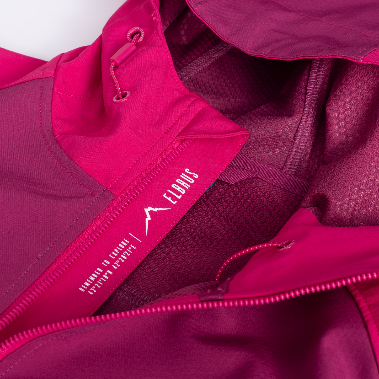 Softshell Femei ELBRUS ENVISAT Pink/Granita – Jachetă Tehnică 3L imperm. 10 000 mm, resp. 5 000 g/m²