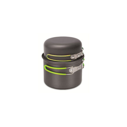 Pinguing Double Alu Set Vase Camping 2 Persoane