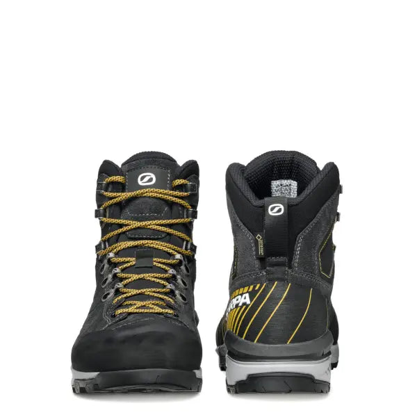 Scarpa Mescalito Trk Gore-Tex Dark Anthracite Mustard Bocanci Drumetie Barbati