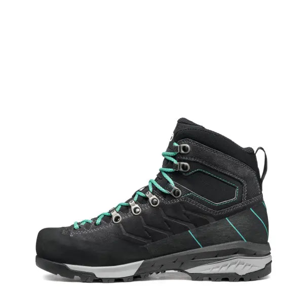 Scarpa Mescalito Trk Gore-Tex Wmn Dark Anthracite Tropical Green Bocanci Drumetie Femei