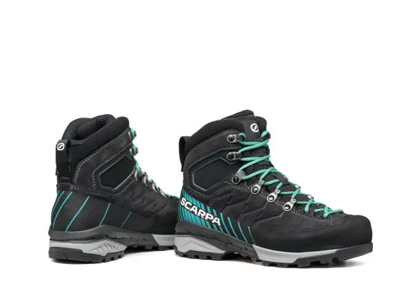 Scarpa Mescalito Trk Gore-Tex Wmn Dark Anthracite Tropical Green Bocanci Drumetie Femei
