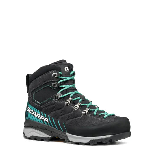 Scarpa Mescalito Trk Gore-Tex Wmn Dark Anthracite Tropical Green Bocanci Drumetie Femei