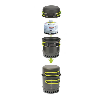 Pinguin Solo Alu X Set Vase Camping 2 Persoane