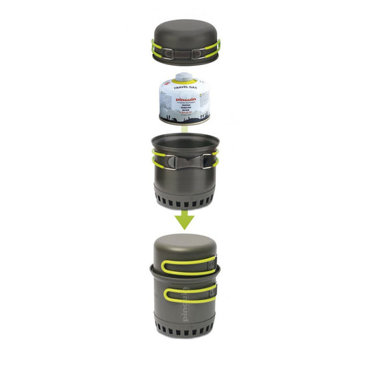 Pinguin Solo Alu X Set Vase Camping 2 Persoane
