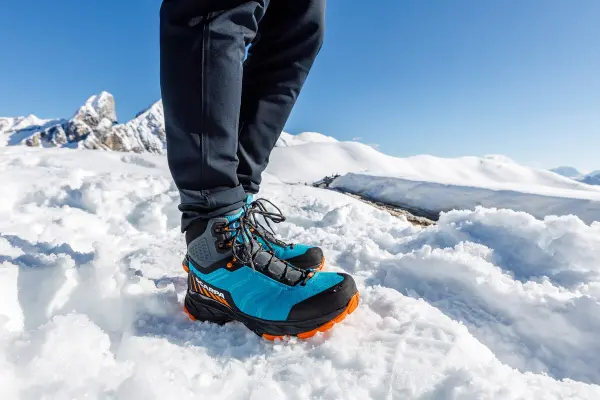 Scarpa Rush Trk Gore-Tex Pagoda Blue Mango Bocanci Drumetie Femei