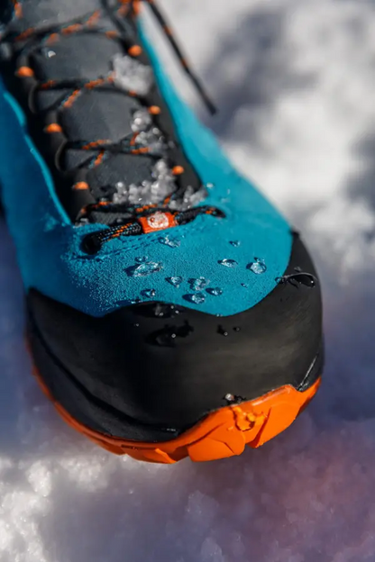 Scarpa Rush Trk Gore-Tex Pagoda Blue Mango Bocanci Drumetie Femei