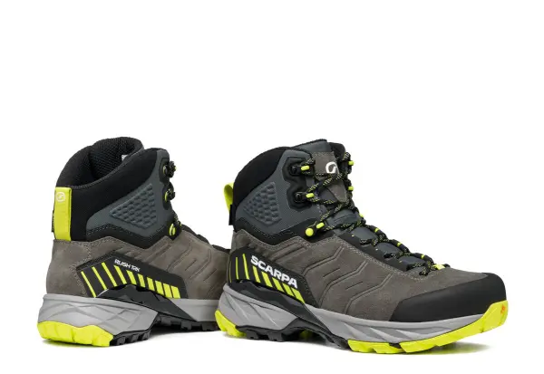 Scarpa Rush Trk Gore-Tex Titanium Lime Bocanci Drumetie Barbati