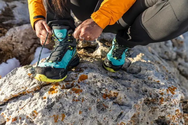 Scarpa Rush Trk Gore-Tex Wmn Ceramic Sunny Lime Bocanci Drumetie Femei