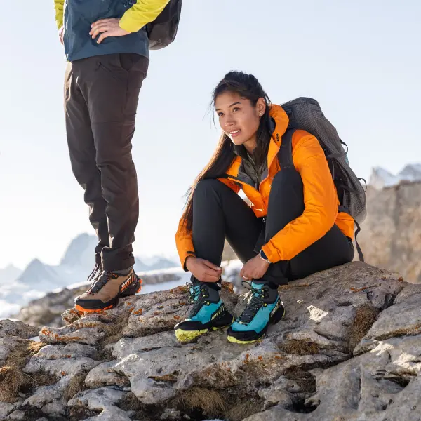 Scarpa Rush Trk Gore-Tex Wmn Ceramic Sunny Lime Bocanci Drumetie Femei