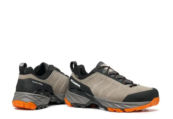 Scarpa Rush Trail Gore-Tex Taupe Mango Pantofi Drumetie Barbati