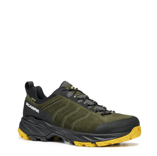 Scarpa Rush Trail Gore-Tex Thyme Green Mustard Pantofi Drumetie Barbati