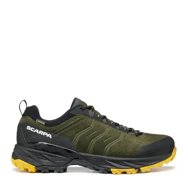 Scarpa Rush Trail Gore-Tex Thyme Green Mustard Pantofi Drumetie Barbati