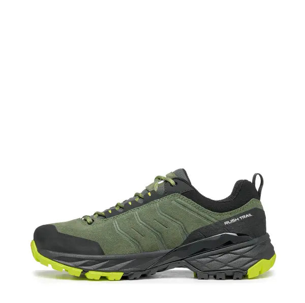 Scarpa Rush Trail Gore-Tex Wmn Birch Sunny Lime Pantofi Drumetie Femei