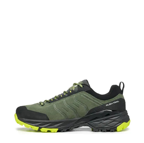 Scarpa Rush Trail Gore-Tex Wmn Birch Sunny Lime Pantofi Drumetie Femei