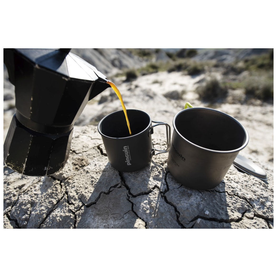 Pinguin Alu Mug 350ml Cana Camping Aluminiu