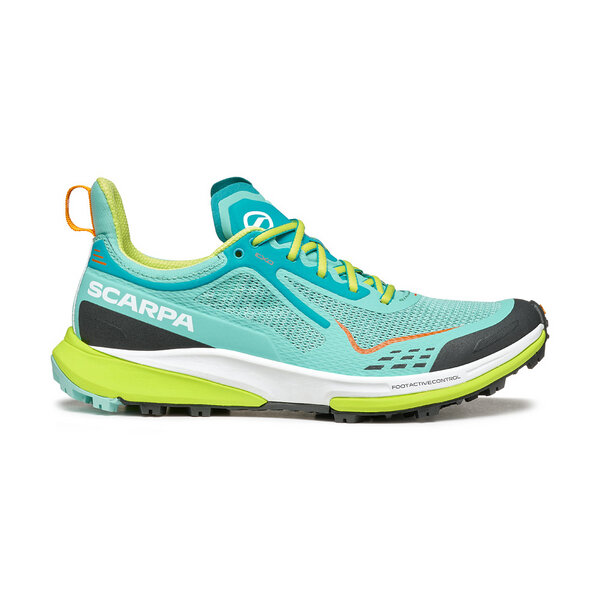 Scarpa Golden Gate Kima RT  Blue/Turquoise/Sunny Pantofi Alergare Montana Femei
