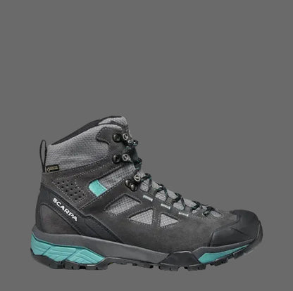 Scarpa ZG Lite Gore-Tex Wmn Dark Gray Lagoon Bocanci Drumetie Femei
