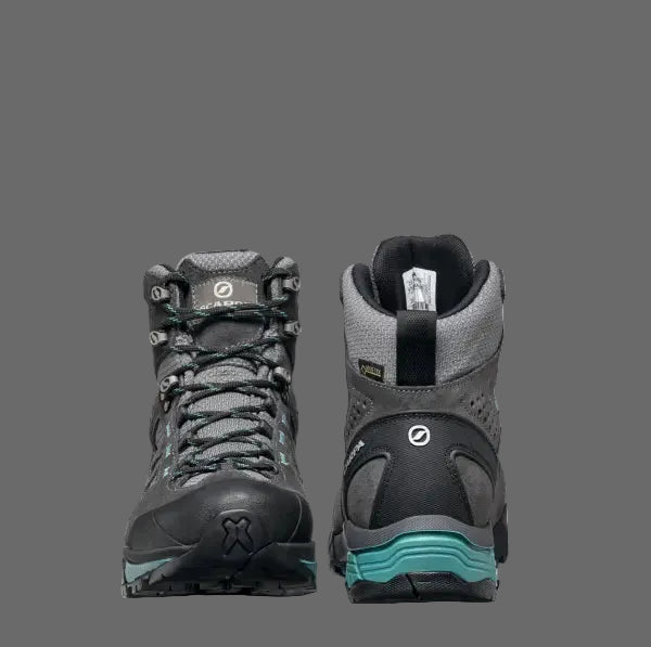 Scarpa ZG Lite Gore-Tex Wmn Dark Gray Lagoon Bocanci Drumetie Femei