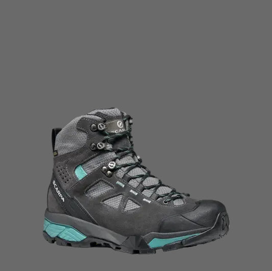 Scarpa ZG Lite Gore-Tex Wmn Dark Gray Lagoon Bocanci Drumetie Femei