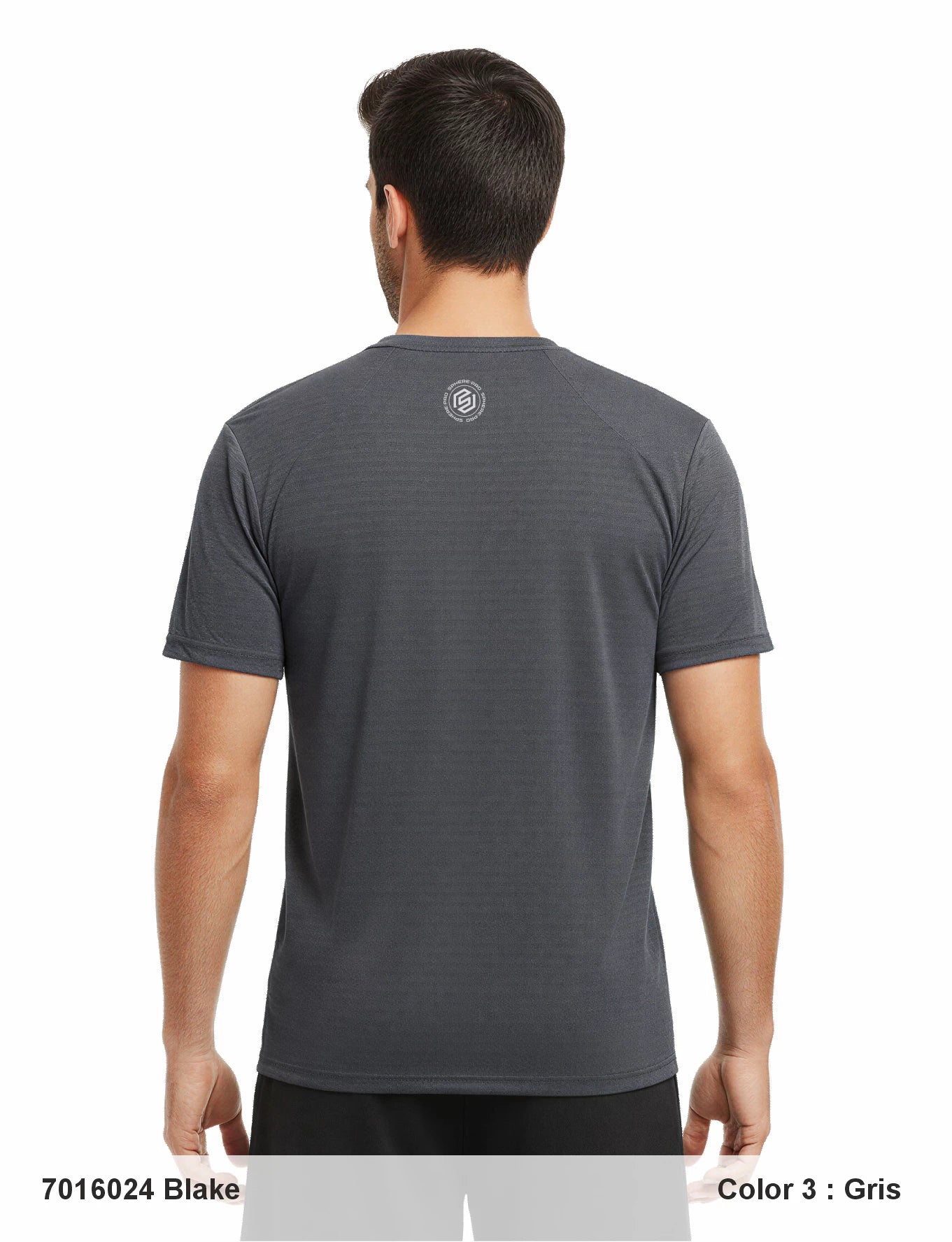 Tricou tehnic pentru barbati Sphere Pro Blake Gris