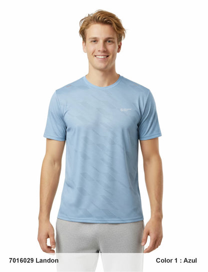 Tricou tehnic pentru barbati Sphere Pro Landon Azul