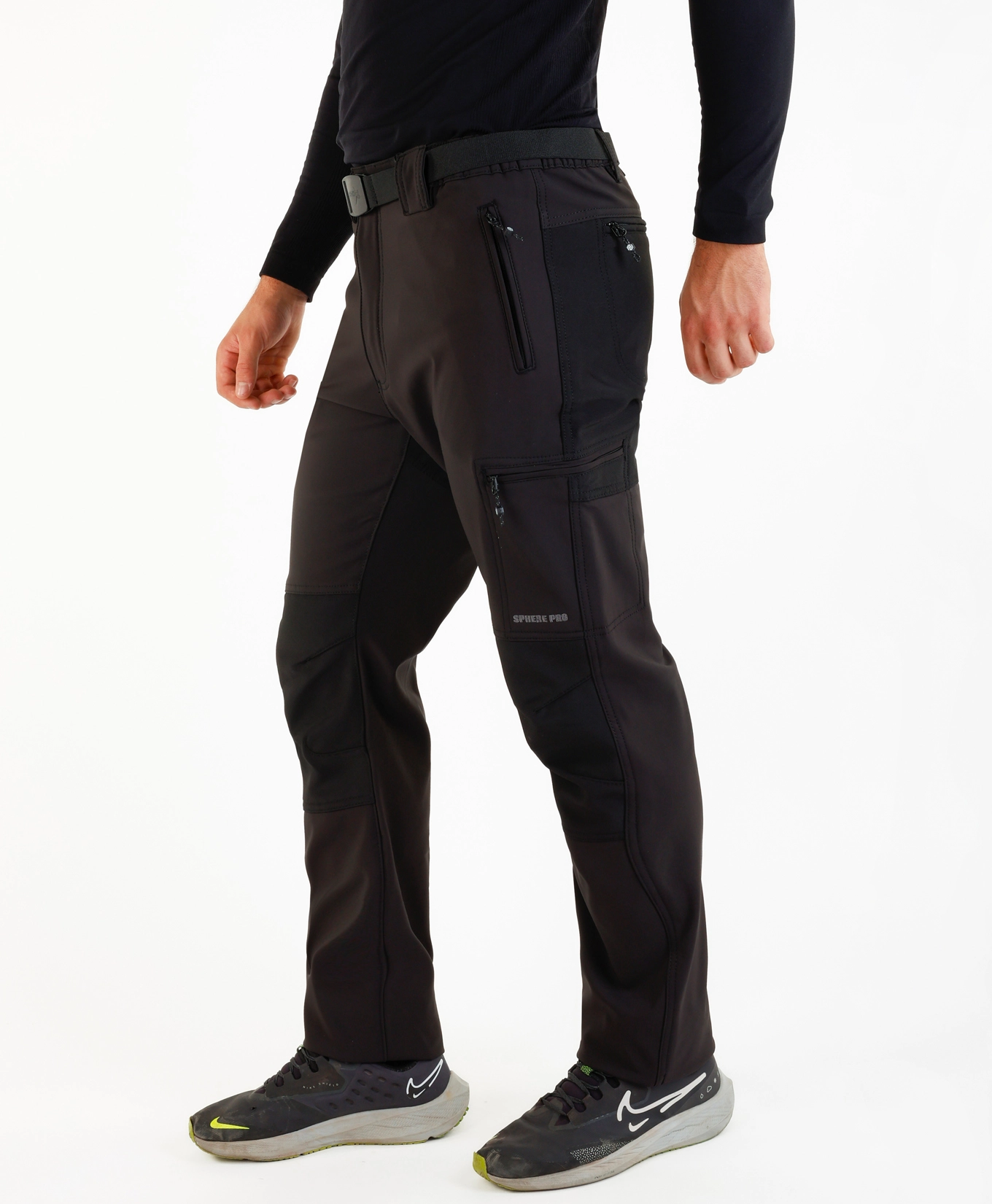 Pantaloni softshell barbati SPHERE PRO MADEIRA/ NEGRO-3 sezoane