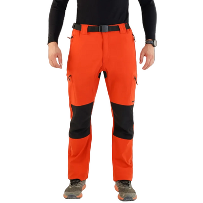 Pantaloni softshell barbati SPHERE PRO MADEIRA3 sezoane/naranja