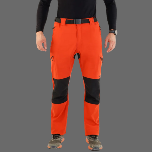 Pantaloni softshell barbati SPHERE PRO MADEIRA/NARANJA-NEGRO