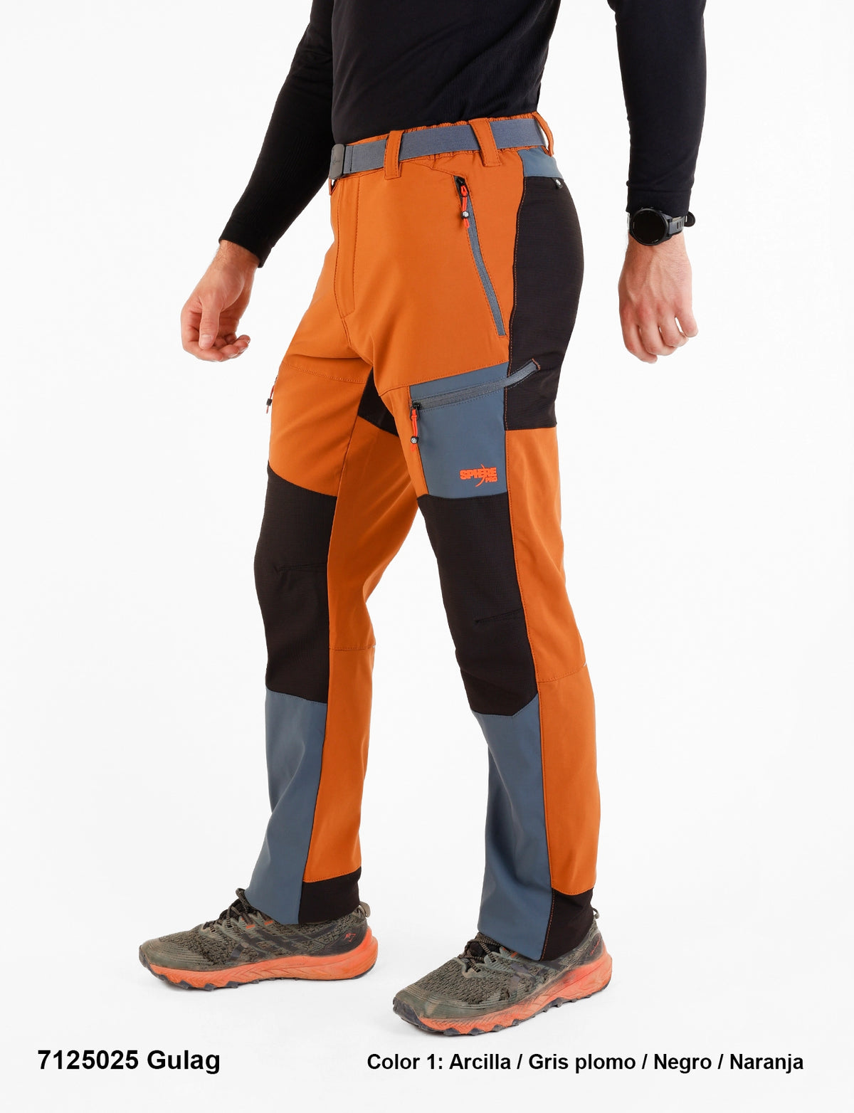 Pantaloni softshell hiking barbati Sphere Pro Gulag iarna