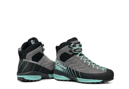 Scarpa Mescalito Mid Gore-Tex Wmn Midgray Aqua Ghete Approach Femei