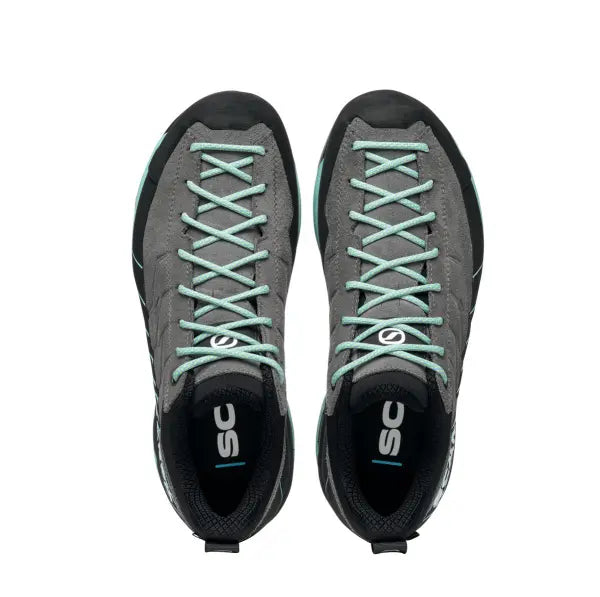 Scarpa Mescalito Gore-Tex Wmn Midgray Aqua Panfofi Approach Femei