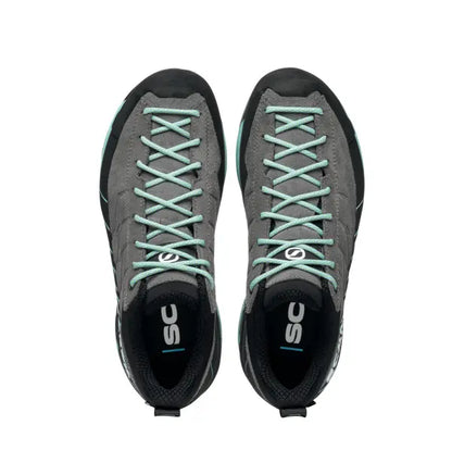 Scarpa Mescalito Gore-Tex Wmn Midgray Aqua Panfofi Approach Femei