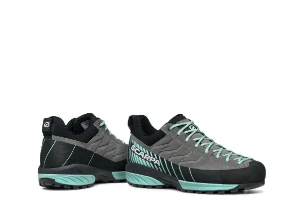 Scarpa Mescalito Gore-Tex Wmn Midgray Aqua Panfofi Approach Femei