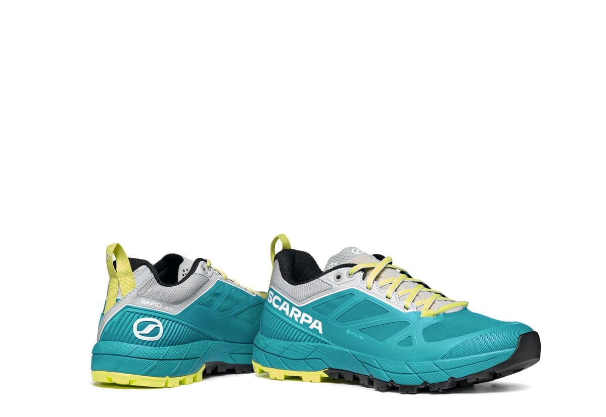Scarpa Rapid Gore-Tex – Pantofi Approach Femei Blue Bay Sunny Lime