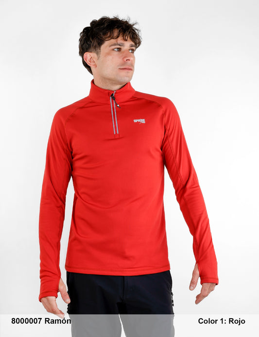 Bluza tehnica pentru barbati Sphere Pro Ramon Tierra Roja
