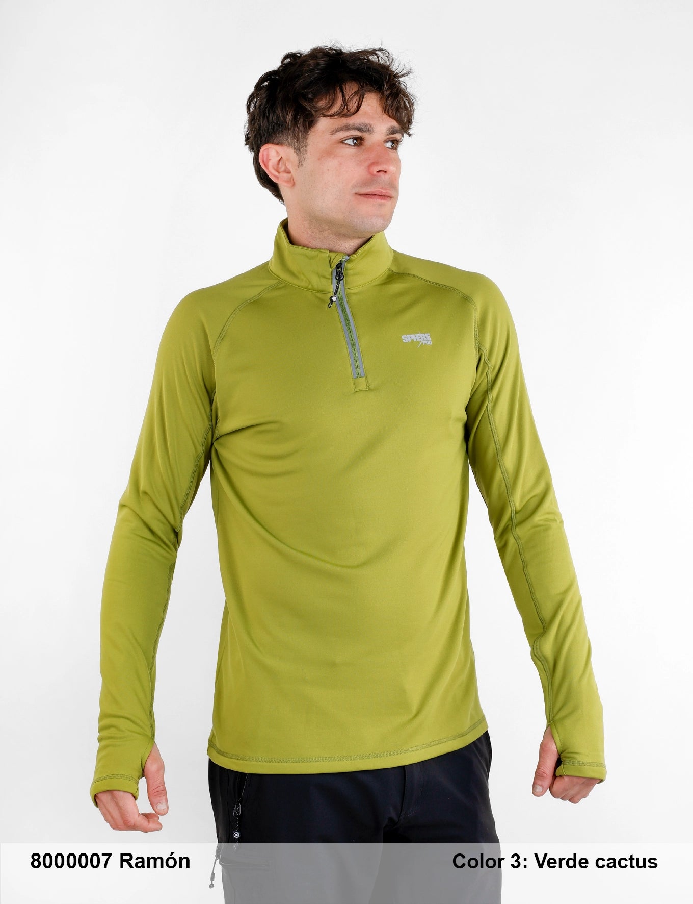 Bluza tehnica pentru barbati Sphere Pro Ramon Cactus