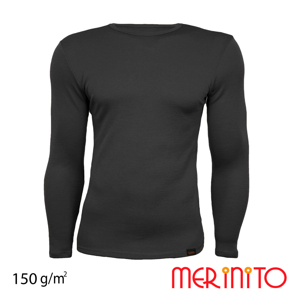 Bluza barbati Merinito 150g 100% lana merinos