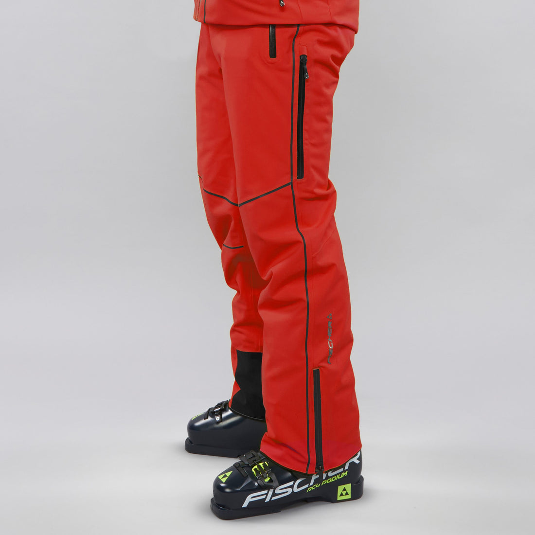 Pantaloni schi Fischer Hans Knauss  - Red