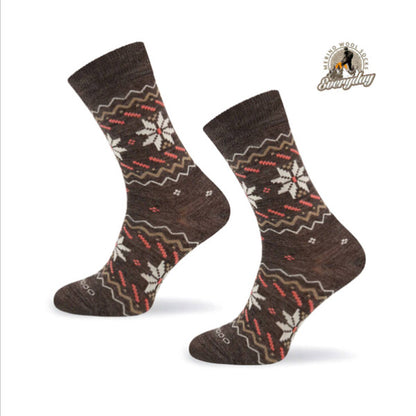 Șosete Comodo Everyday/Hiking Light Performance Merino/Alpaca Nordic Brown