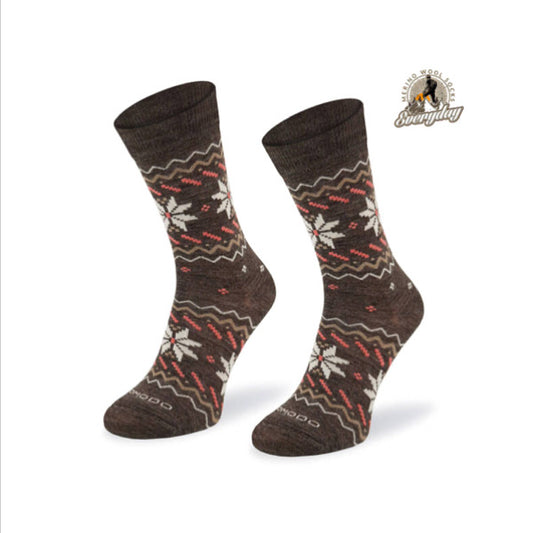 Șosete Comodo Everyday/Hiking Light Performance Merino/Alpaca Nordic Brown