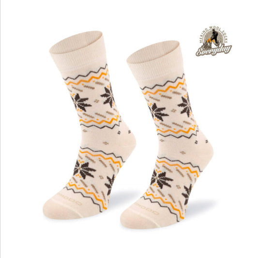 Șosete Comodo Everyday/Hiking Light Performance Merino/Alpaca Nordic Beige