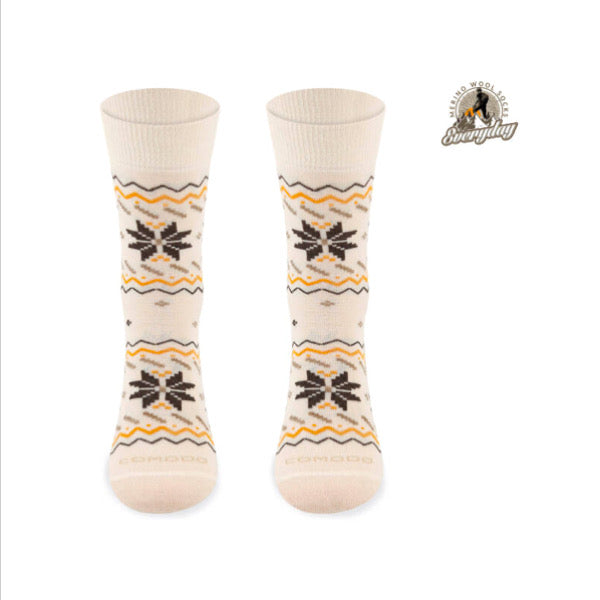 Șosete Comodo Everyday/Hiking Light Performance Merino/Alpaca Nordic Beige
