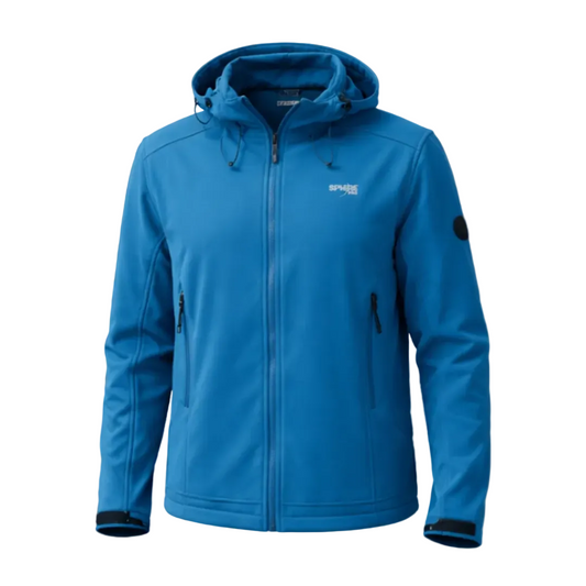Jacheta softshell Sphere Pro Andrew -impermeabila 10k/5k-albastru