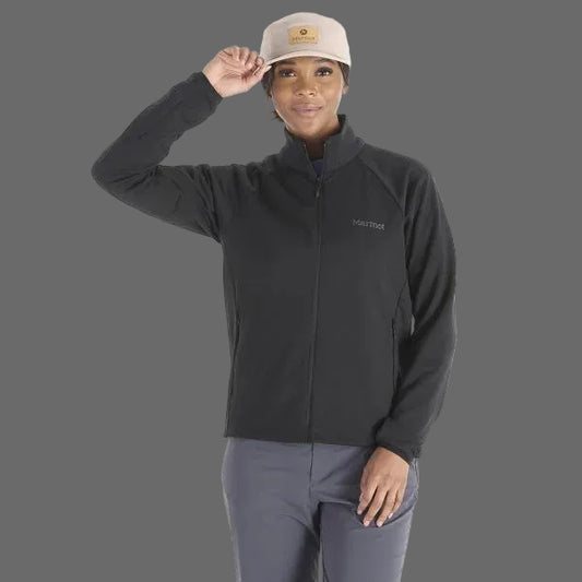 Marmot Leconte Fleece Polar Femei Negru